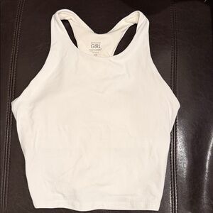 Athleta  girl long distance bra in white. L/12